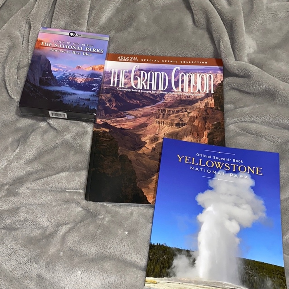 National Park Souvenir Book Set